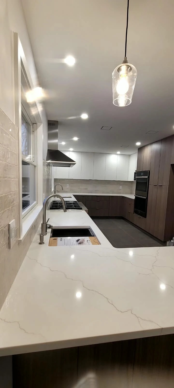 Modern kitchen finished